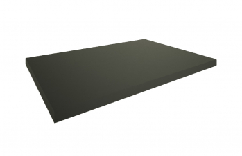 Italy Sanitair Marmaris Topblad 60x46x2,5 cm mat zwart