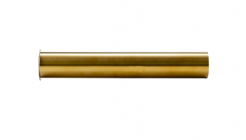 Italy Sanitair sifonverlengbuis 20cm met kraag geborsteld messing