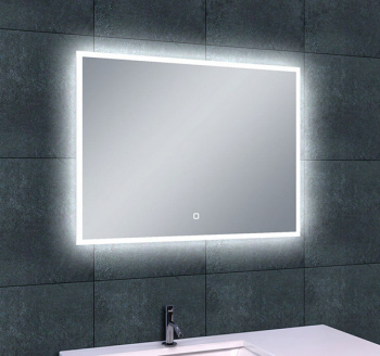Italy Sanitair Quatro-Led dimbare condensvrije spiegel 800x600