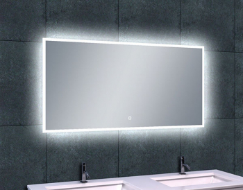 Italy Sanitair Quatro-Led dimbare condensvrije spiegel 1200x600