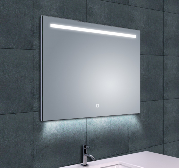 Italy Sanitair Ambi One dimbare Led condensvrije spiegel 800x600