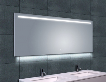 Italy Sanitair Ambi One dimbare Led condensvrije spiegel 1600x600