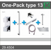 one-pack inbouwthermostaatset type 13 (20cm)