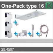 one-pack inbouwthermostaatset type 16 (24x55)