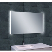 Duo spiegel rechthoek met LED 102 x 60 cm