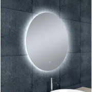 Soul spiegel rond met LED, dimbaar en spiegelverwarming 60 cm
