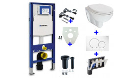 Geberit UP-320 + toiletblokhouder + Trevi O.P. + Sigma 01 wit