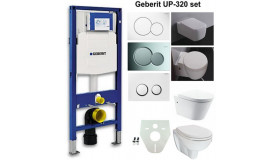 Geberit UP-320 samengestelde set, bestaande uit: